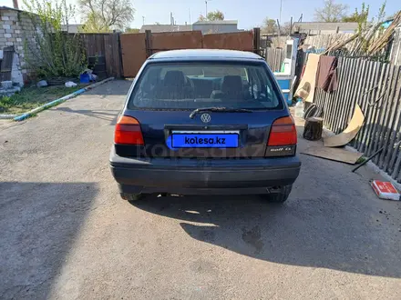 Volkswagen Golf 1993 года за 1 200 000 тг. в Аулиеколь – фото 2