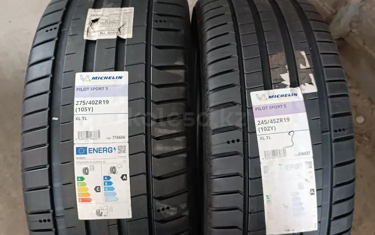 Michelin pilot sport 5 245/45 R19 V 275/40 R19 за 720 000 тг. в Астана