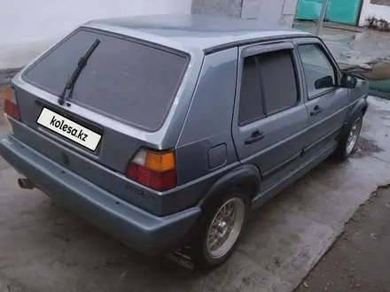 Volkswagen Golf 1991 года за 1 300 000 тг. в Кордай – фото 5