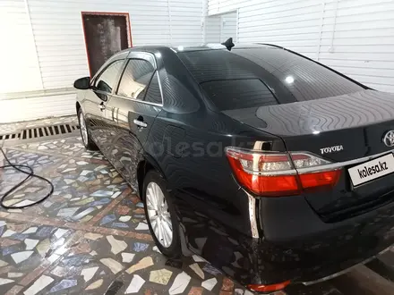 Toyota Camry 2015 года за 12 000 000 тг. в Шиели – фото 6