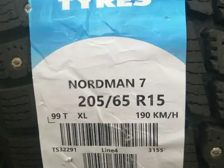 Nokian Nordman 7 205/65 R15 с шипами. за 140 000 тг. в Семей