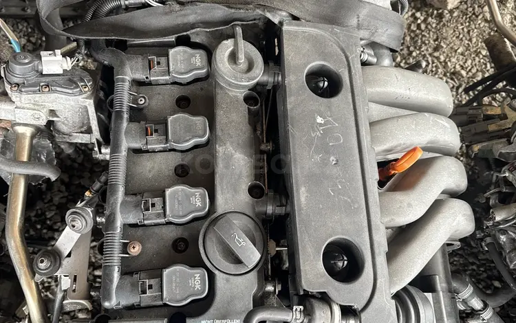 Двигатель голф 5 пассат б6 объем 2,0 без турбина за 500 000 тг. в Актобе