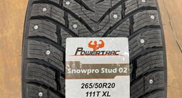 265/50r20 Powertrac Snowpro Stud 02 за 84 000 тг. в Астана – фото 4