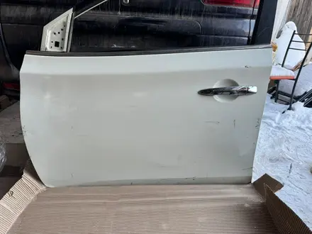 Дверь передняя Nissan Sentra B17 2012 — 2017 за 130 000 тг. в Алматы