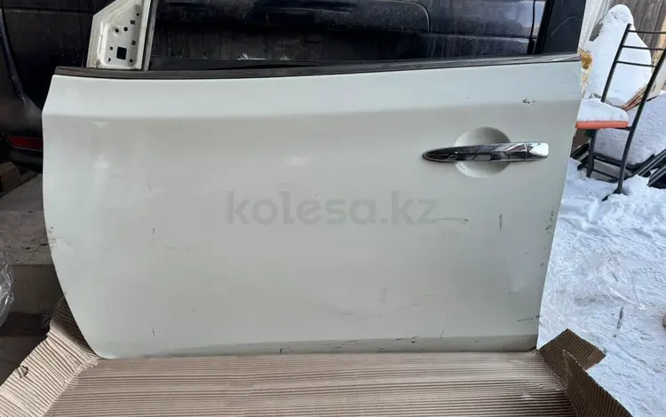 Дверь передняя Nissan Sentra B17 2012 — 2017 за 130 000 тг. в Алматы