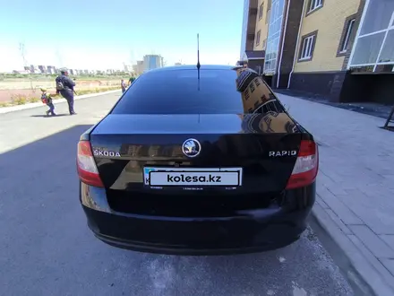 Skoda Rapid 2014 года за 2 100 000 тг. в Астана – фото 16