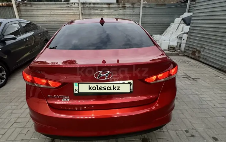 Hyundai Elantra 2016 года за 6 000 000 тг. в Алматы