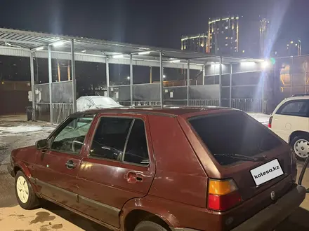 Volkswagen Golf 1991 года за 600 000 тг. в Алматы – фото 5