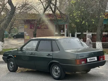 ВАЗ (Lada) 21099 2002 года за 1 200 000 тг. в Шымкент – фото 4