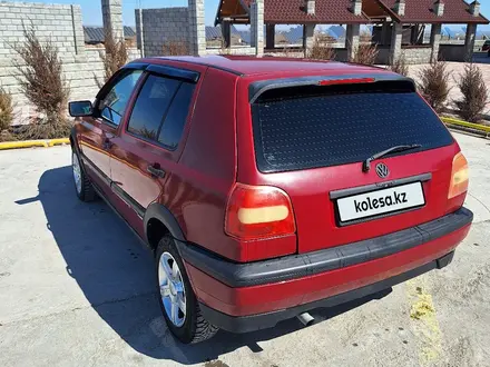 Volkswagen Golf 1994 года за 1 800 000 тг. в Конаев (Капшагай) – фото 5