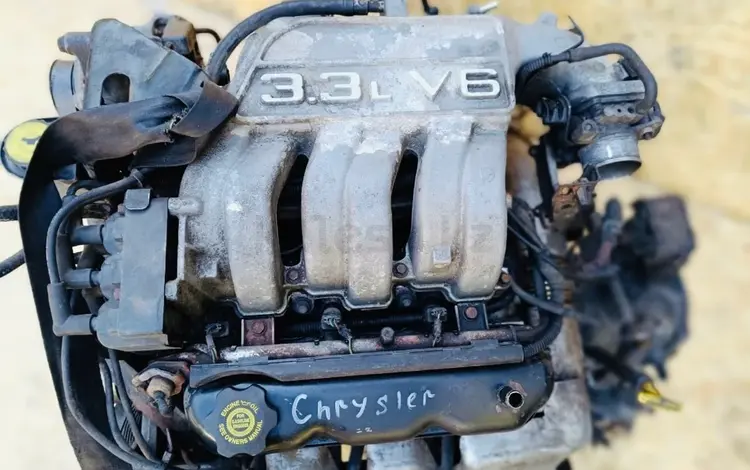 Двигатель 3.3см бензин Крайслер Вояджер 2куз в навесе за 450 000 тг. в Алматы