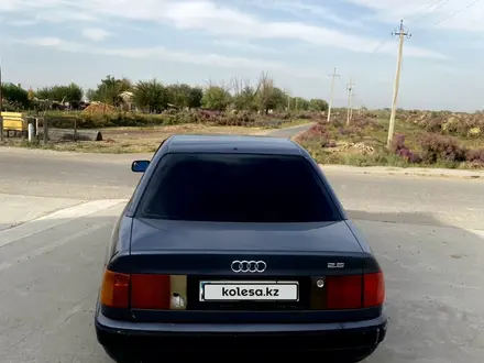 Audi 100 1991 года за 1 550 000 тг. в Жетысай – фото 4