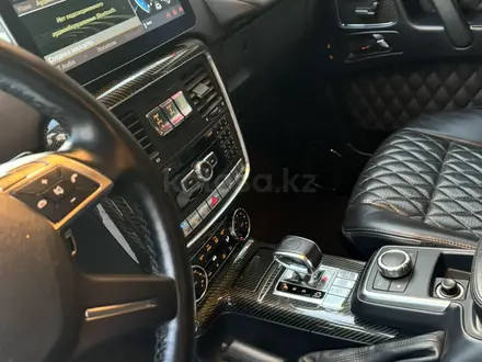 Mercedes-Benz G 63 AMG 2013 года за 35 500 000 тг. в Алматы – фото 41