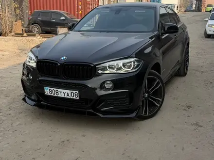 Аэрокит Black night на X6 F16 обвес губа спойлер Ф16 Ф15 F15 за 180 000 тг. в Алматы – фото 8