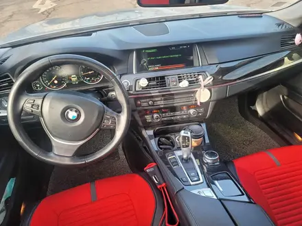 BMW 520 2014 годаүшін10 000 000 тг. в Алматы – фото 4