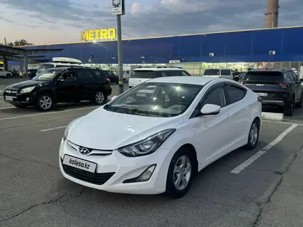 Hyundai Elantra 2015 года за 5 000 000 тг. в Алматы – фото 15