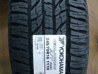 Шины в Астане 245/70 R16 Yokohama G 015 A/T. за 65 000 тг. в Астана