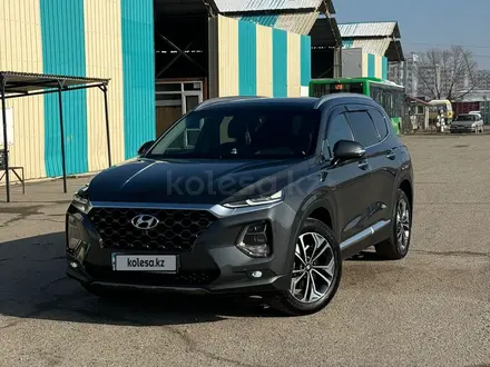 Hyundai Santa Fe 2020 года за 15 000 000 тг. в Алматы – фото 19