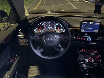 Audi A8 2014 года за 17 500 000 тг. в Алматы – фото 19