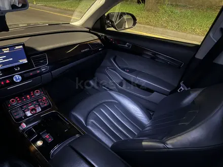 Audi A8 2014 года за 17 500 000 тг. в Алматы – фото 22