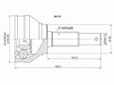 Шрус наружный, граната наружняя за 9 800 тг. в Астана