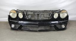 Ноускат в сборе (мини морда, фара, бампер, решетка, телевизор) на Мерседес за 2 026 тг. в Астана – фото 5