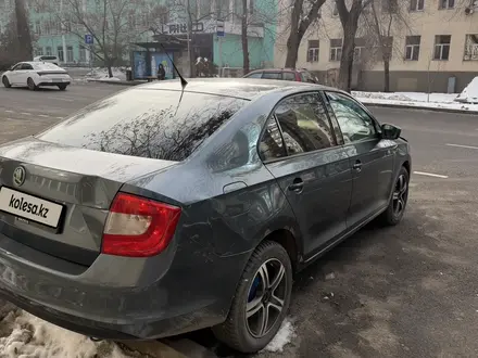 Skoda Rapid 2014 года за 2 800 000 тг. в Алматы – фото 6