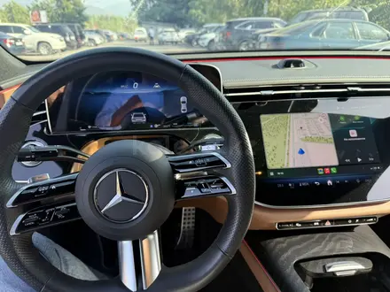 Mercedes-Benz E 300 2023 года за 45 000 000 тг. в Алматы – фото 9