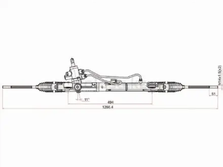 Рейка рулевая за 88 000 тг. в Астана