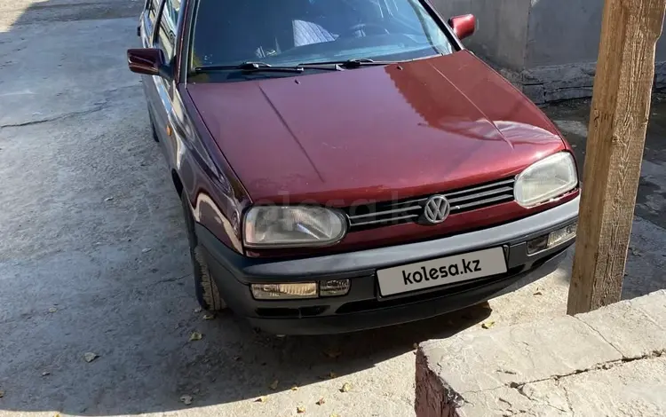 Volkswagen Golf 1991 годаүшін1 300 000 тг. в Тараз