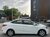 Hyundai Solaris 2015 года за 6 000 000 тг. в Шымкент – фото 3