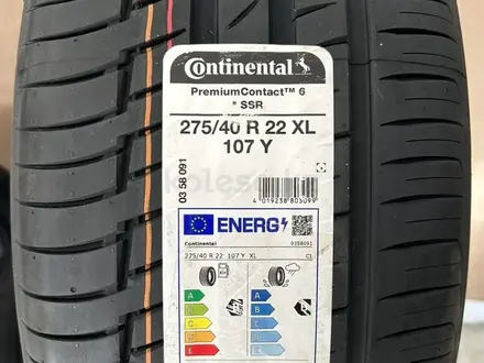 Continental Premium Contact 6 SSR 275/40 R22 315/35 R22 за 450 000 тг. в Алматы