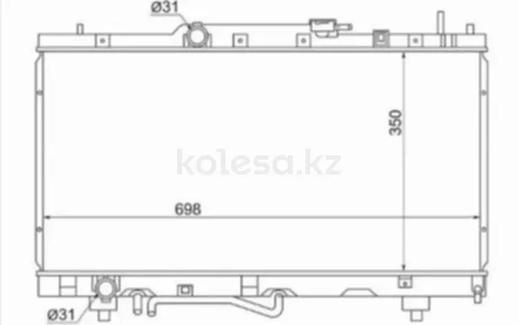 Радиатор двигателяfor26 550 тг. в Шымкент