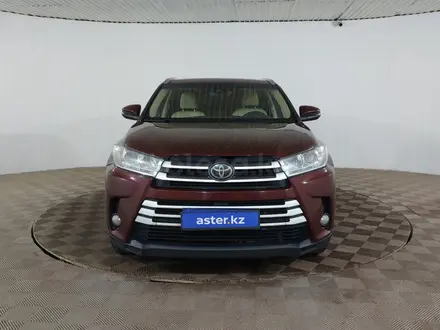 Toyota Highlander 2018 года за 14 000 000 тг. в Шымкент – фото 2