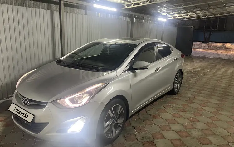 Hyundai Elantra 2014 года за 6 000 000 тг. в Алматы