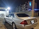 Mercedes-Benz S 320 2002 года за 4 600 000 тг. в Тараз – фото 4