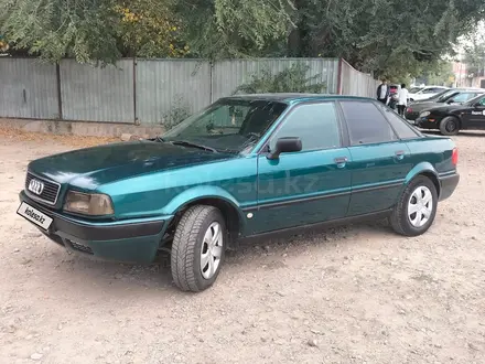 Audi 80 1991 года за 1 600 000 тг. в Тараз – фото 3