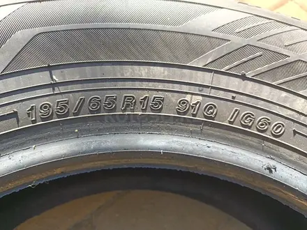 Шины 195/65 R15 — "Yokohama ice Guard iG60" (Япония), зимние. В и за 125 000 тг. в Астана – фото 12