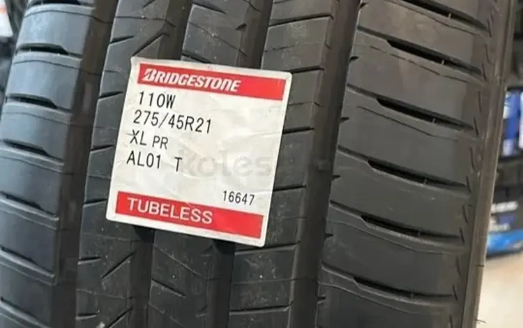 Bridgestone Alenza 001 275/45 R21 110Wүшін145 000 тг. в Астана