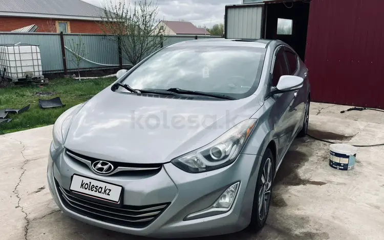 Hyundai Elantra 2014 года за 4 600 000 тг. в Уральск