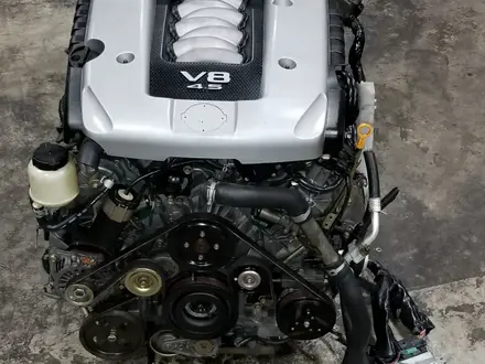 Двигатель на Nissan Fuga VK45DE 4.5л за 700 000 тг. в Алматы – фото 3