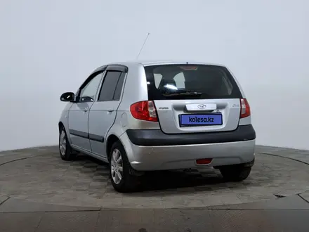 Hyundai Getz 2008 года за 2 450 000 тг. в Астана – фото 7
