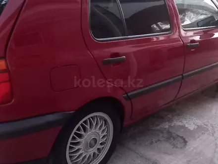 Volkswagen Golf 1993 года за 1 650 000 тг. в Тараз – фото 4