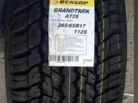 265-65r17 Dunlop Grandtrek AT25 за 67 500 тг. в Алматы
