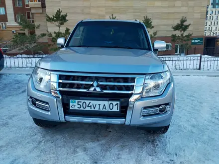 Бампер передний в сборе на Mitsubishi Pajero 4 2007-2023 г. Рестайлинг комп за 350 000 тг. в Семей – фото 4