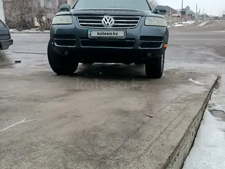 Volkswagen Touareg 2004 года за 5 100 000 тг. в Тараз – фото 8