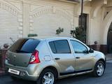 Renault Sandero 2013 года за 2 560 000 тг. в Туркестан – фото 5