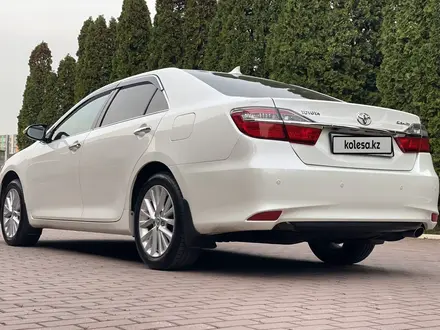 Toyota Camry 2015 года за 12 800 000 тг. в Алматы – фото 11