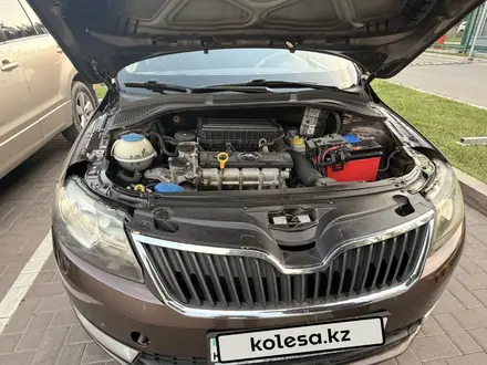 Skoda Rapid 2014 года за 3 500 000 тг. в Алматы – фото 4