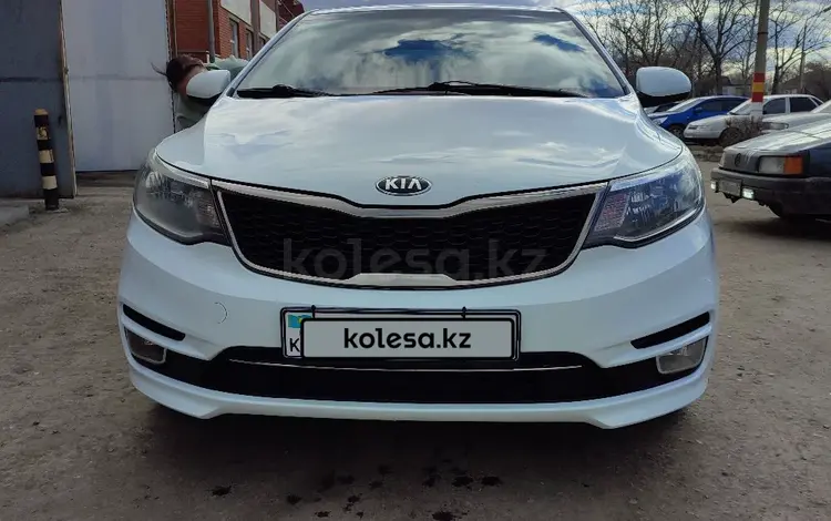 Kia Rio 2015 года за 5 350 000 тг. в Рудный